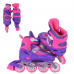 Дитячі розсувні ролики Best Roller 40005-М (34-37), фіолетові, колеса PVC, переднє світиться
