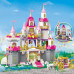 Конструктор Qman 2611 Princess Leah Замок принцессы, мебель, фигурки, 628 деталей