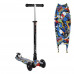 Самокат "Best Scooter" MAXI, 1 540, чорний з блакитним