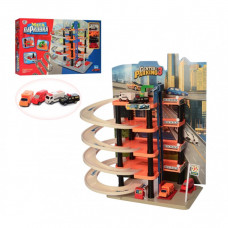 Паркинг-гараж "Мега Парковка" Limo toy 0848 (5 этажей) 4 машинки