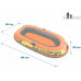 Надувная лодка 58356 Intex Explorer 200, двухместная на 1 взрослого + ребенок, 196 х 102 х 33 см