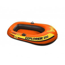 Надувная лодка 58331 Intex Explorer 200, с вёслами и насосом, 185-94-41 см