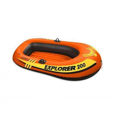 Надувная лодка 58331 Intex Explorer 200, с вёслами и насосом, 185-94-41 см