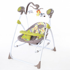 Крісло-гойдалка TILLY Nanny 3в1 BT-SC-0005 Green з пультом Крісло-гойдалка TILLY Nanny 3в1 BT-SC-0005 Green з пультом
