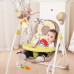Крісло-гойдалка CARRELLO Nanny 3в1 CRL-0005 Beige Stripe