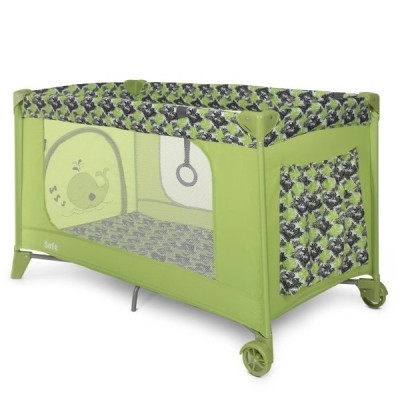 Манеж El Camino, Safe Palm Green, переносний, 123х64х77 см, ME 1016