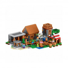 Конструктор Lepin Minecraft 18010 Деревня, 1106 дет Конструктор Lepin Minecraft 18010 Деревня, 1106 дет