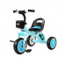 Детский трехколесный велосипед Turbo Trike, M 3197-4, Blue, с корзинкой и бутылочкой