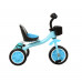 Детский трехколесный велосипед Turbo Trike, M 3197-4, Blue, с корзинкой и бутылочкой