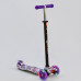 Самокат Best Scooter Maxi Фиолетовый Цветы 1319