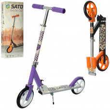 Самокат SATO Active SR 2-010-6 двухколесный колеса 200 мм Самокат SATO Active SR 2-010-6 двухколесный колеса 200 мм