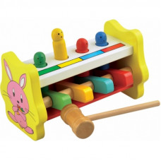 Деревянная игрушка Стучалка выбивалка Человечки MD 0326