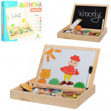 Деревянная игрушка Досточка магнитная для рисования MD 0693