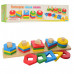 Деревянная игрушка Геометрика (MD 2305)