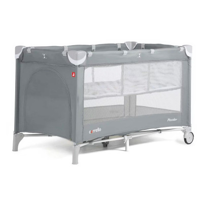 Манеж CARRELLO Piccolo + CRL-9201/1 Ash Grey з другим дном