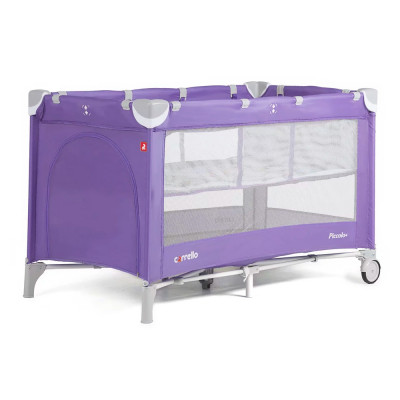 Манеж CARRELLO Piccolo+ CRL-9201/1 Spring Purple со вторым дном
