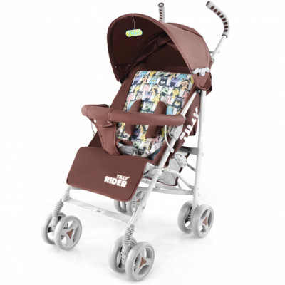 Коляска прогулочная Tilly Rider BT-SB-0002 Brown с доп.опциями