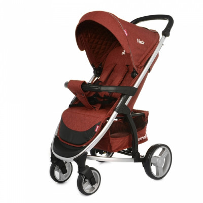 Коляска прогулянкова CARRELLO Vista CRL-8505 Deep Red
