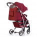 Коляска прогулочная CARRELLO Gloria CRL-8506 Rose Red Лен