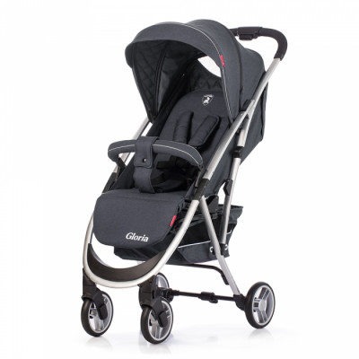 Коляска прогулочная CARRELLO Gloria CRL-8506 Storm Gray Лен