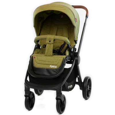 Коляска прогулочная CARRELLO Epica CRL-8509 Olive Green