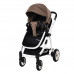Коляска універсальна 2в1 CARRELLO Fortuna CRL 9001 Fossil Brown c матрацом