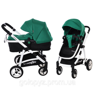 Коляска универсальная 2в1 CARRELLO Fortuna CRL-9001 Green