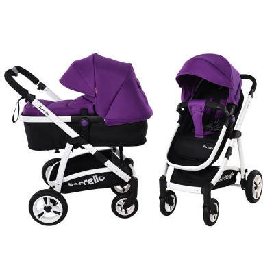 Коляска универсальная 2в1 CARRELLO Fortuna CRL-9001 Purple