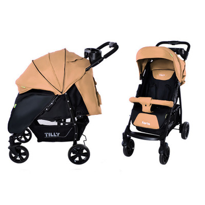 Коляска прогулочная Tilly Forte T-1408 Beige