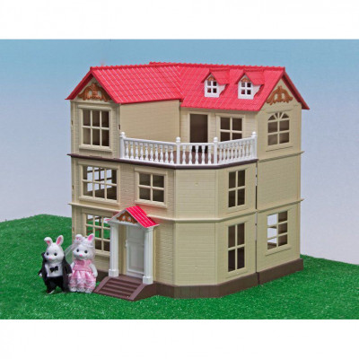 Загородный домик для Зайчиков Happy Family (аналог Sylvanian Families) 012-10