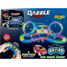 Гибкий светящийся Автотрек Dazzle Tracks на радиоуправлении (216 деталей)
