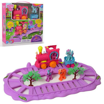 Игровой набор Поезд Пони «My Little Pony» со звуковыми и световыми эффектами
