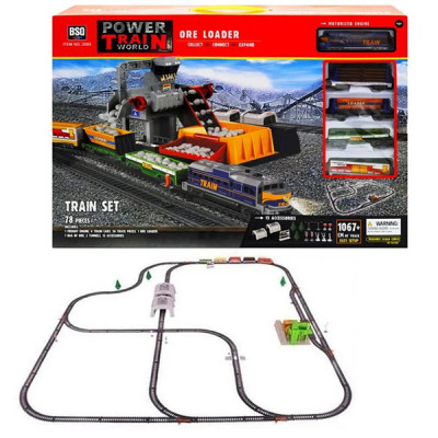 Детская железная дорога Baisiqi Power Train (1067 см)