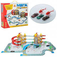 Детский игровой гараж Мега Парковка - 3 этажа