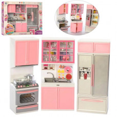 Игровая кухня для кукол / Кухня для Барби на 3 секции QF26210P