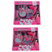 Набор парикмахера Детская косметика (ВЕ 1323-1324, фен, плойка, заколки)