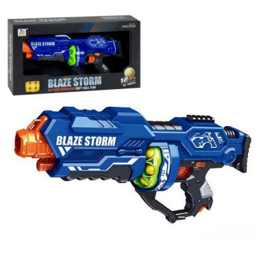 Бластер "Blaze storm" з м'якими кулями, кульками, ZC 7116, Nerf, Нерф