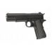 Дитячий пістолет "Кольт 1911 A1", великий, металевий, на кульці (6мм), чорний