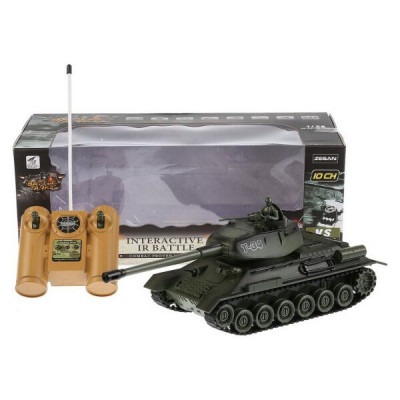 Радиоуправляемый танк 36 см, Zegan 99809, аккумулятор, 1:28, звук, свет, в коробке