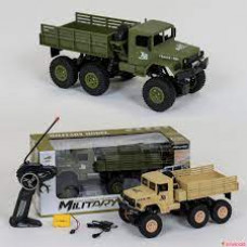 Игрушечный радиоуправляемый военный грузовик XB 1002