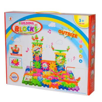 Конструктор "Шестерінки" Building Block 158 деталей 9002