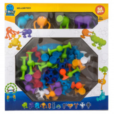Конструктор-присоска Little Sibelly (аналог Squigz) 54шт LSB7003 Конструктор-присоска Little Sibelly (аналог Squigz) 54шт LSB7003