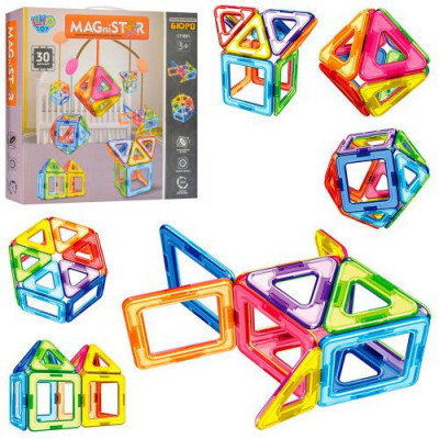 Конструктор магнитный "Creativity" LT1001 30 деталей