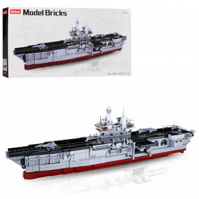 Конструктор Sluban Флот: Десантний корабель - 1088 деталей (M38-B0699)