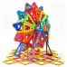 Магнитный 3D конструктор на 102 детали Leqi Toys LQ615 аналог Magformers