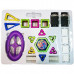 Магнитный 3D конструктор на 102 детали Leqi Toys LQ615 аналог Magformers