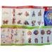 Магнитный 3D конструктор на 102 детали Leqi Toys LQ615 аналог Magformers