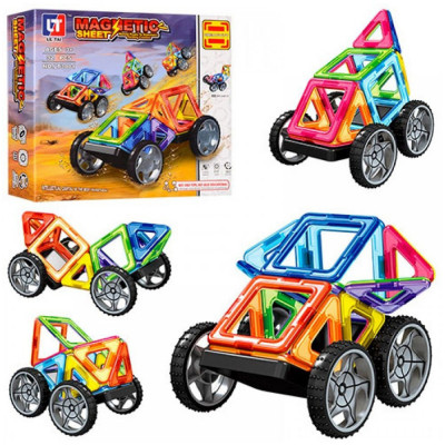 Конструктор магнитный 3D 32 детали LT3001
