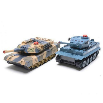 Танковий бій на радіокеруванні Huan Qi Tiger vs Leopard