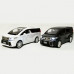 Машинка металлическая Автопром Toyota (Белый, черный)